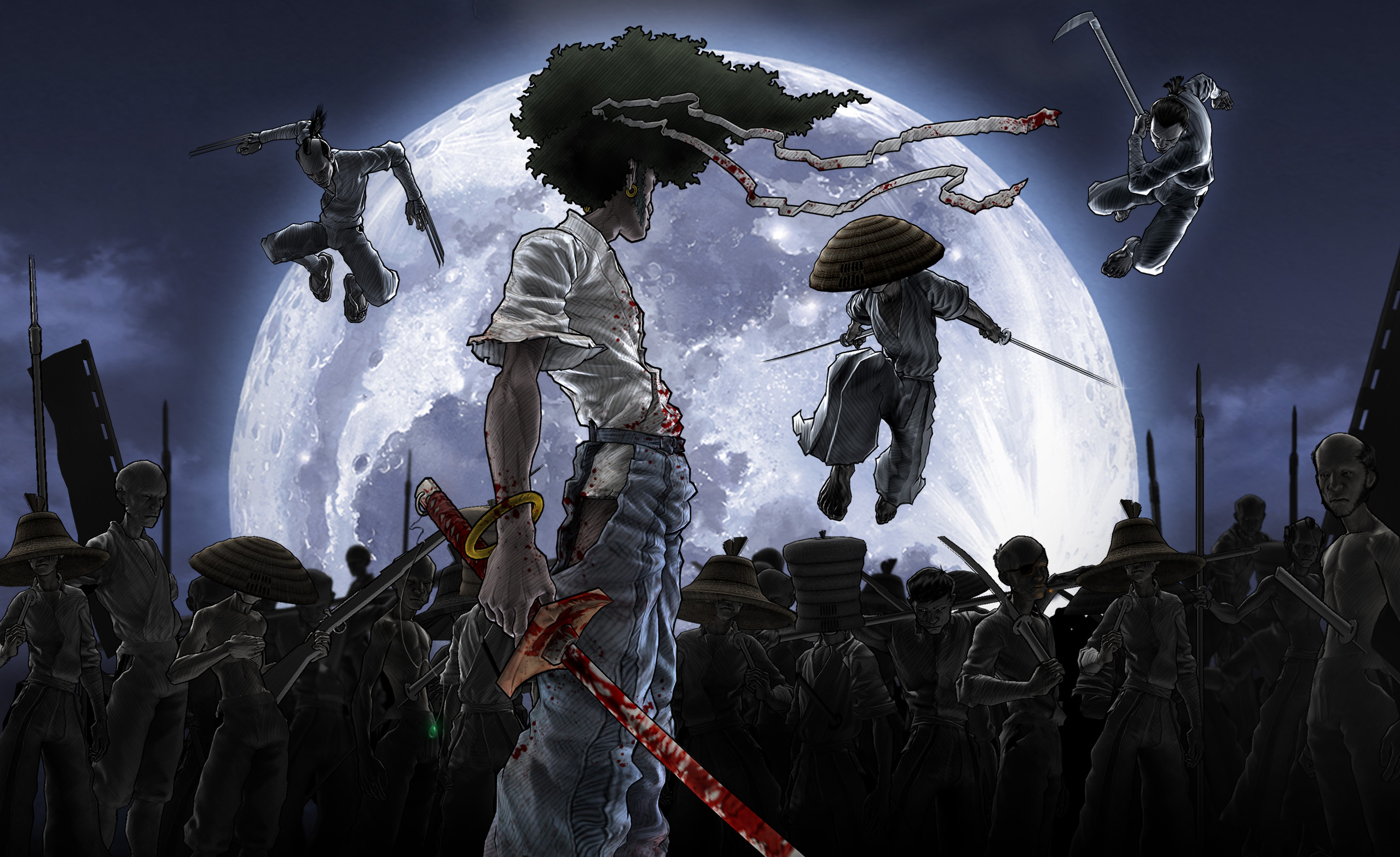 Download Video Game Afro Samurai HD Wallpaper