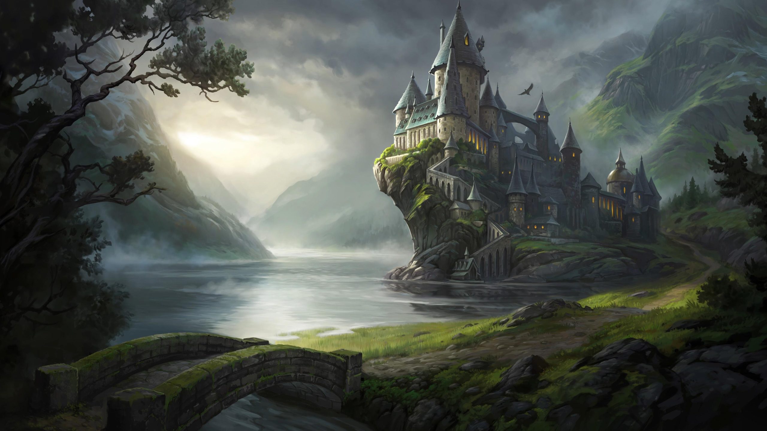 Hogwarts Legacy fan art wallpaper 01 1920x1080