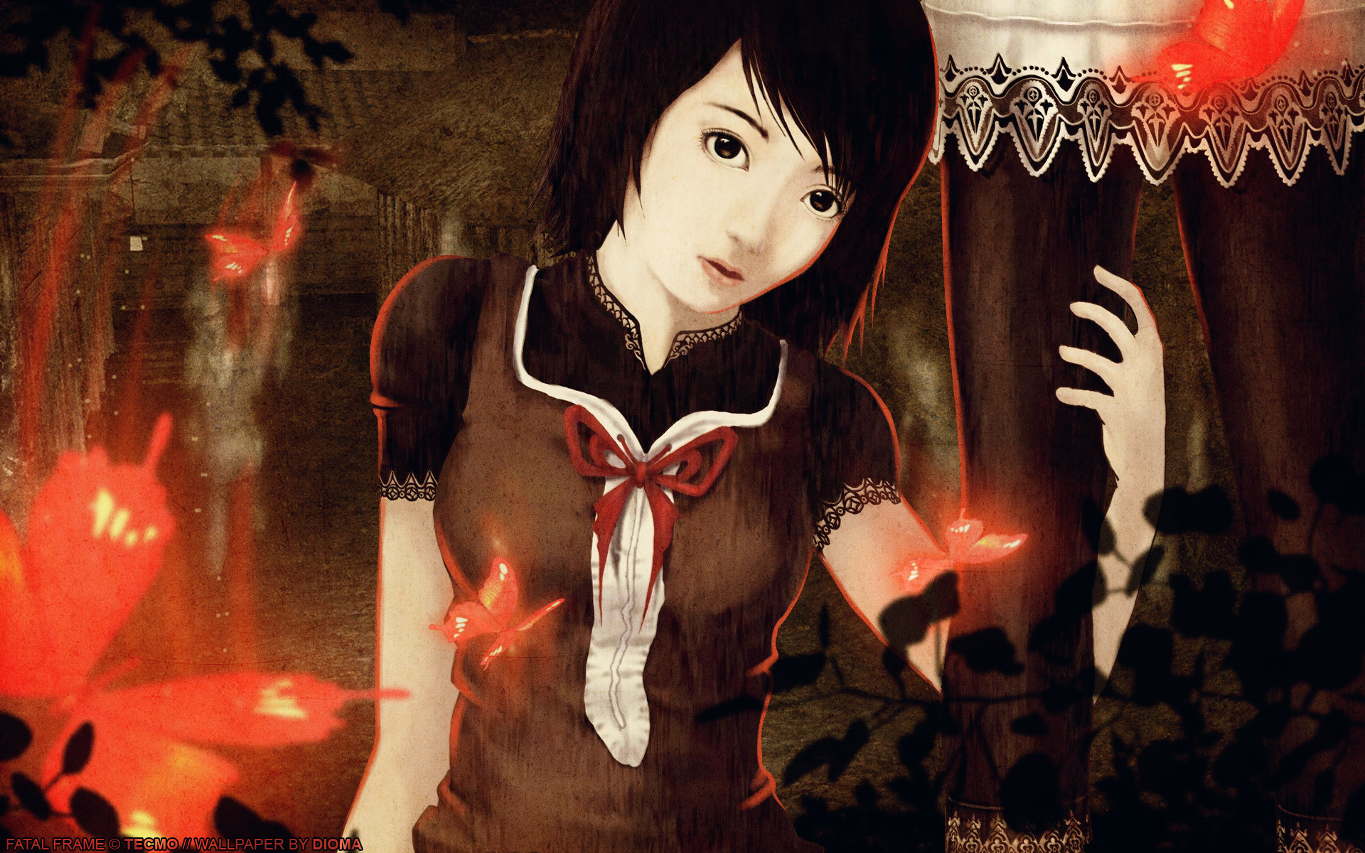 I did a fatal frame inspired fit😭 : r/fatalframe