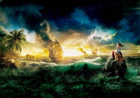 HD Pirates of the Caribbean Movie Wallpaper