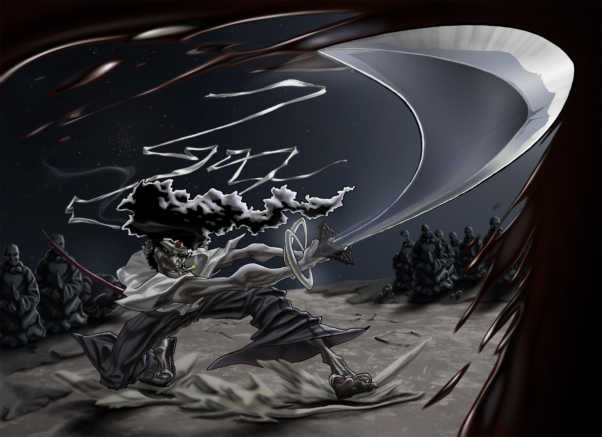 2560x1440 Afro Samurai 1440P Resolution ,HD 4k Wallpapers,Images,Backgrounds,Photos  and Pictures