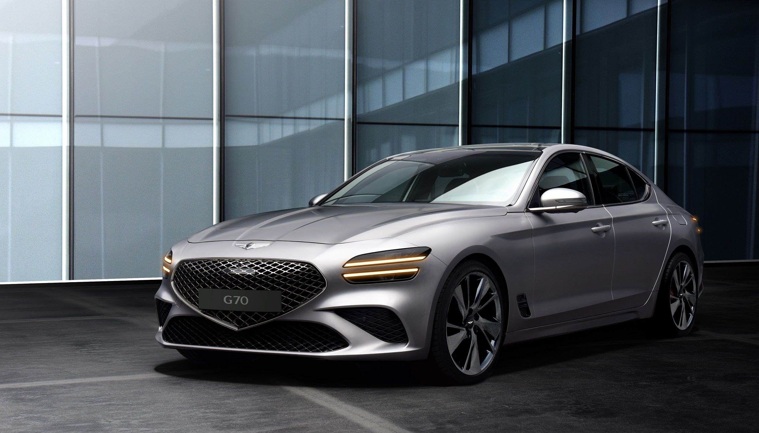 Download Genesis G70 2.0T Vehicle Genesis G70 4k Ultra HD Wallpaper