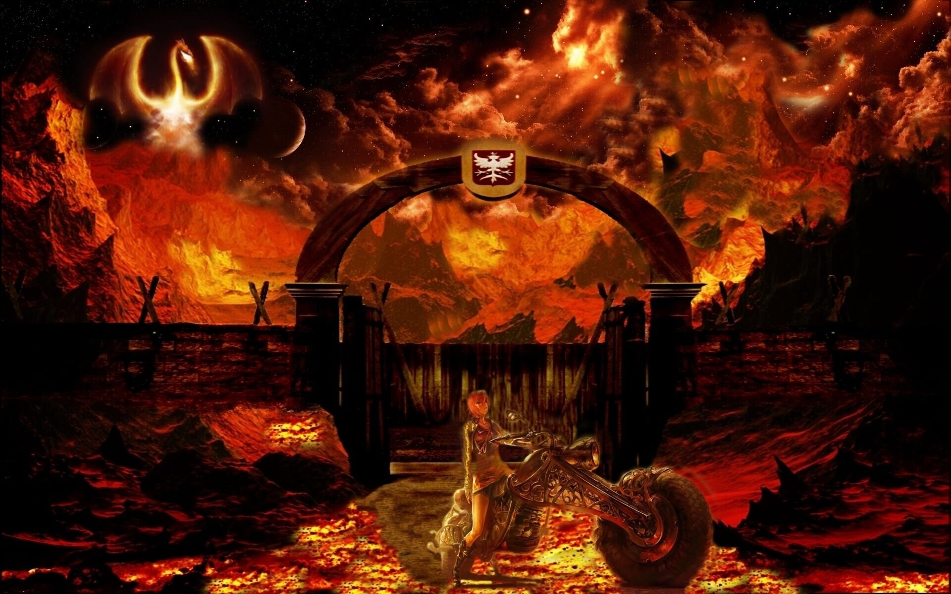 Hell Wallpaper 4K, Demon, Scary, Frightening, 5K