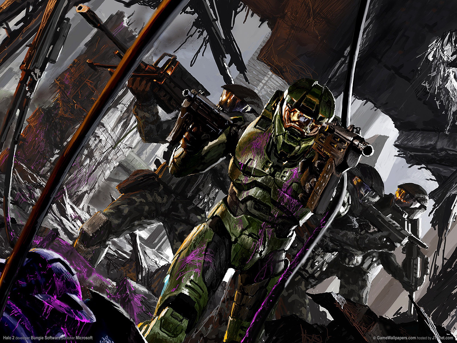 Halo 2 wallpaper 01 1600x1200