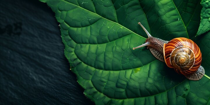 Snails in the forest UHD wallpaper | Premium AI-generated image