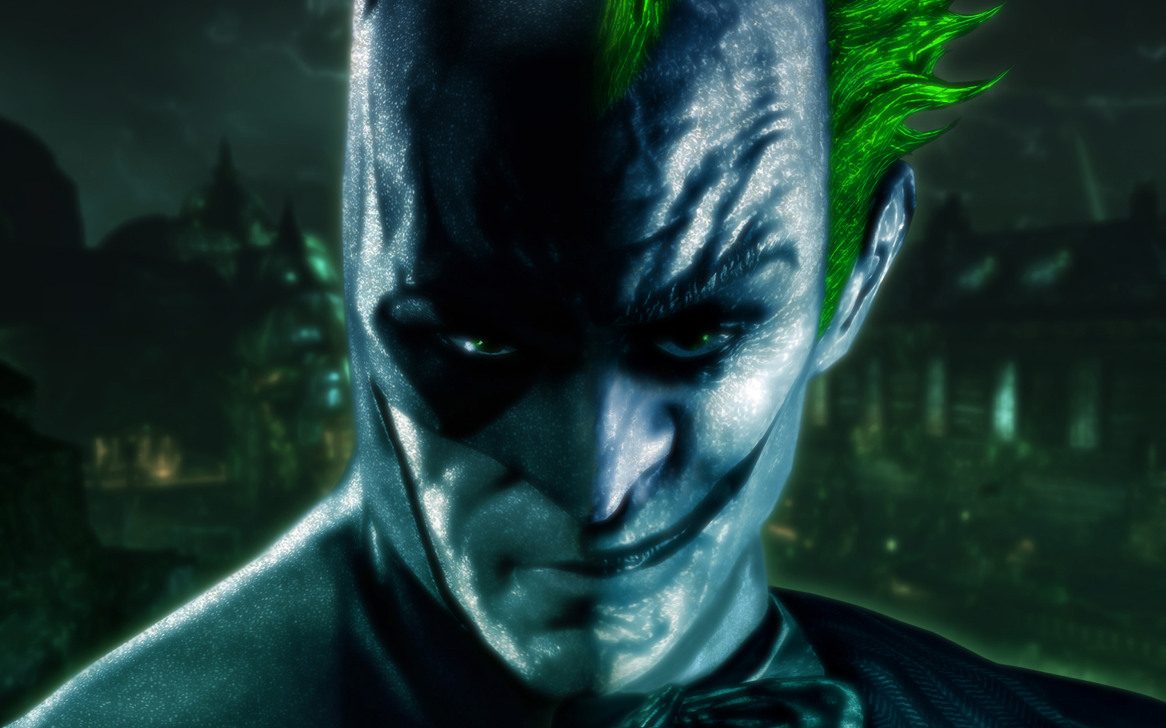 Batman Wallpaper Media: BATMAN ARKHAM CITY - THE RIDDLER & TWO-FACE - Wallpaper  Backgrounds