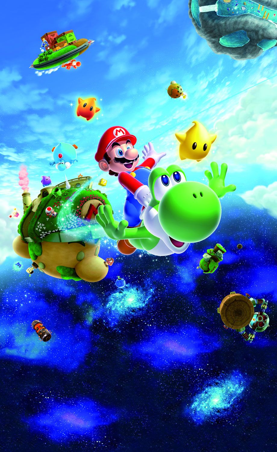 DL link] Animated wallpaper | Gateway Galaxy - Super Mario Galaxy - YouTube