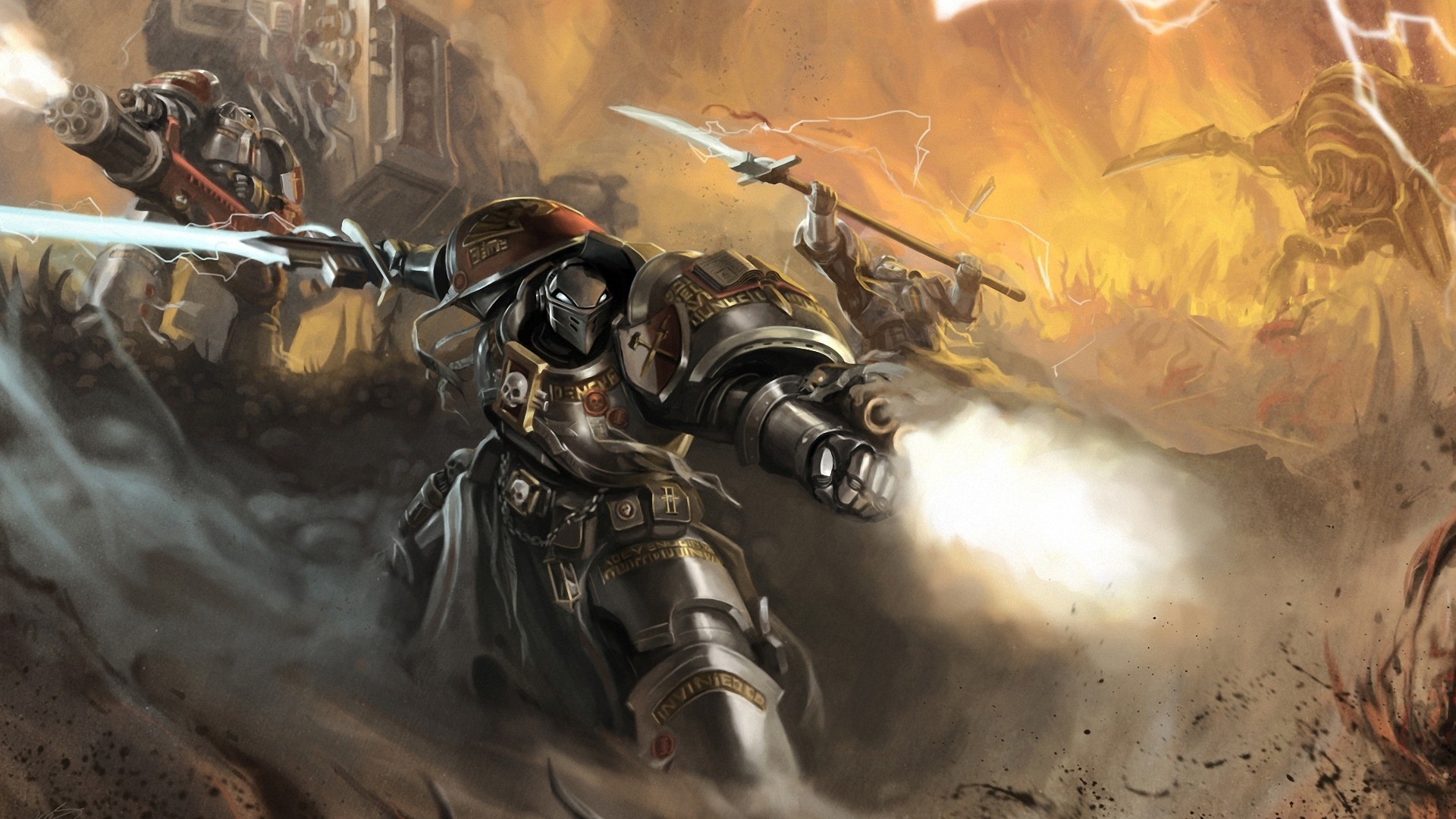 Download Video Game Warhammer 40k HD Wallpaper