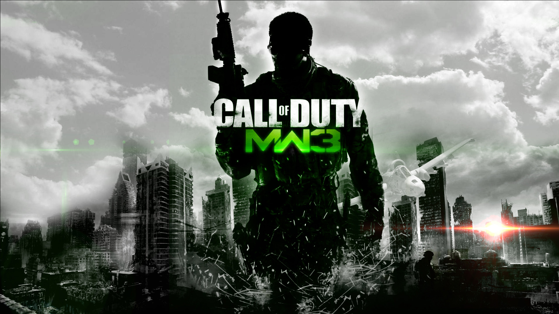 COD MW3 Ghostly Ghost iPhone Wallpaper