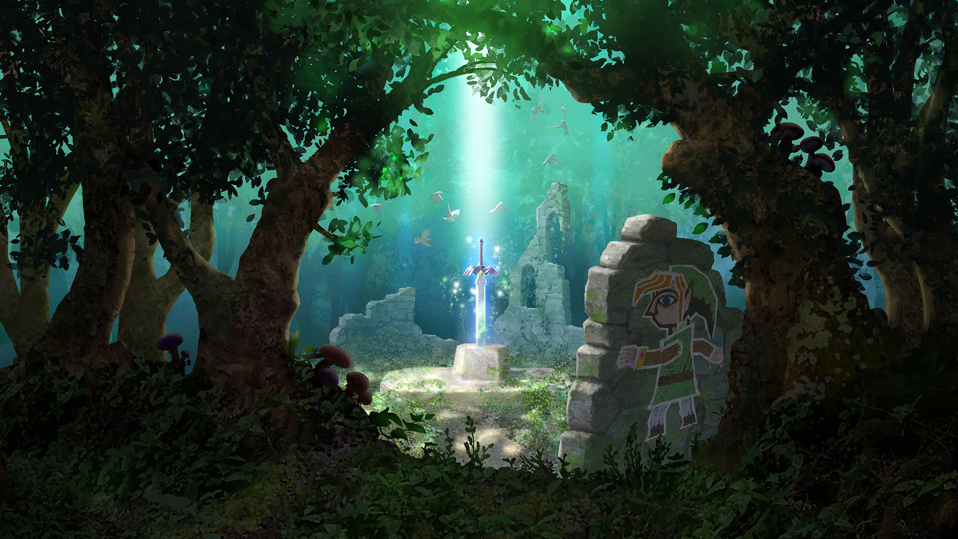 Legend Of Zelda HD Wallpapers (100++) - MrWallpaper.com