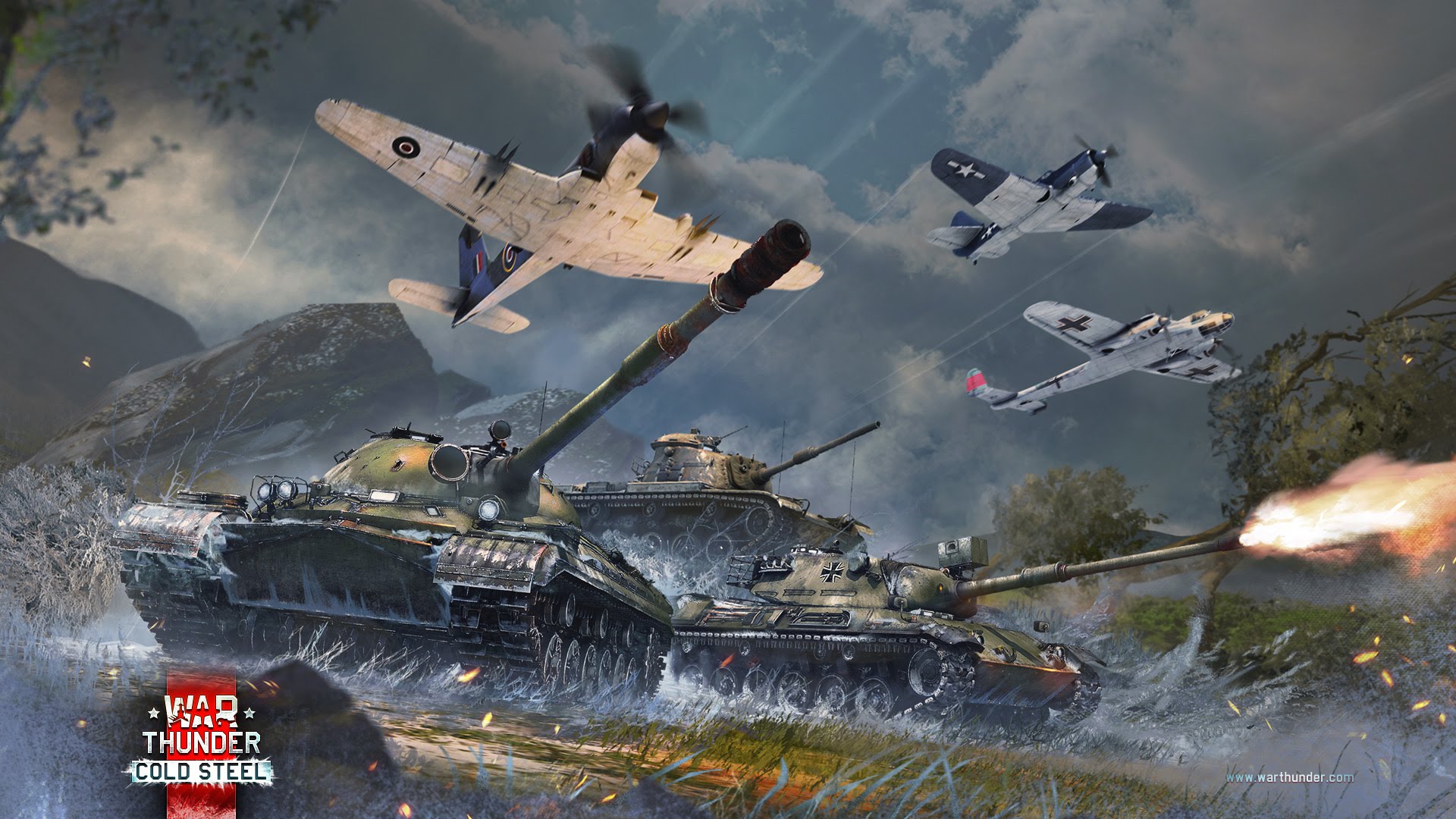 Download Video Game War Thunder HD Wallpaper