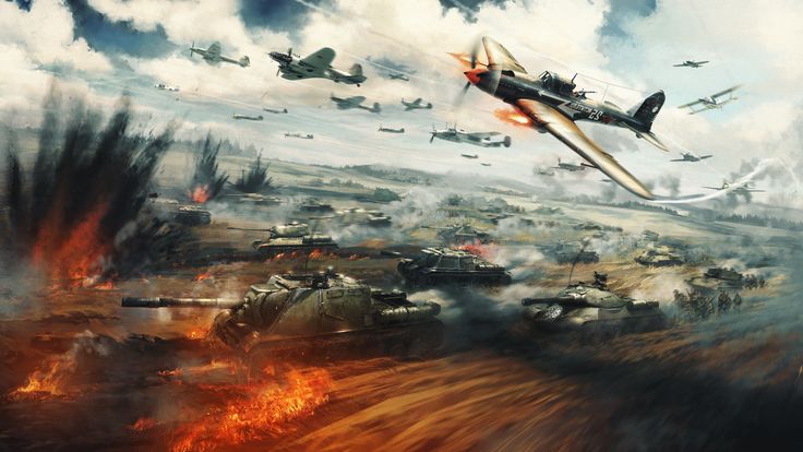 Download Tank Video Game War Thunder HD Wallpaper by Maxim Timofeev