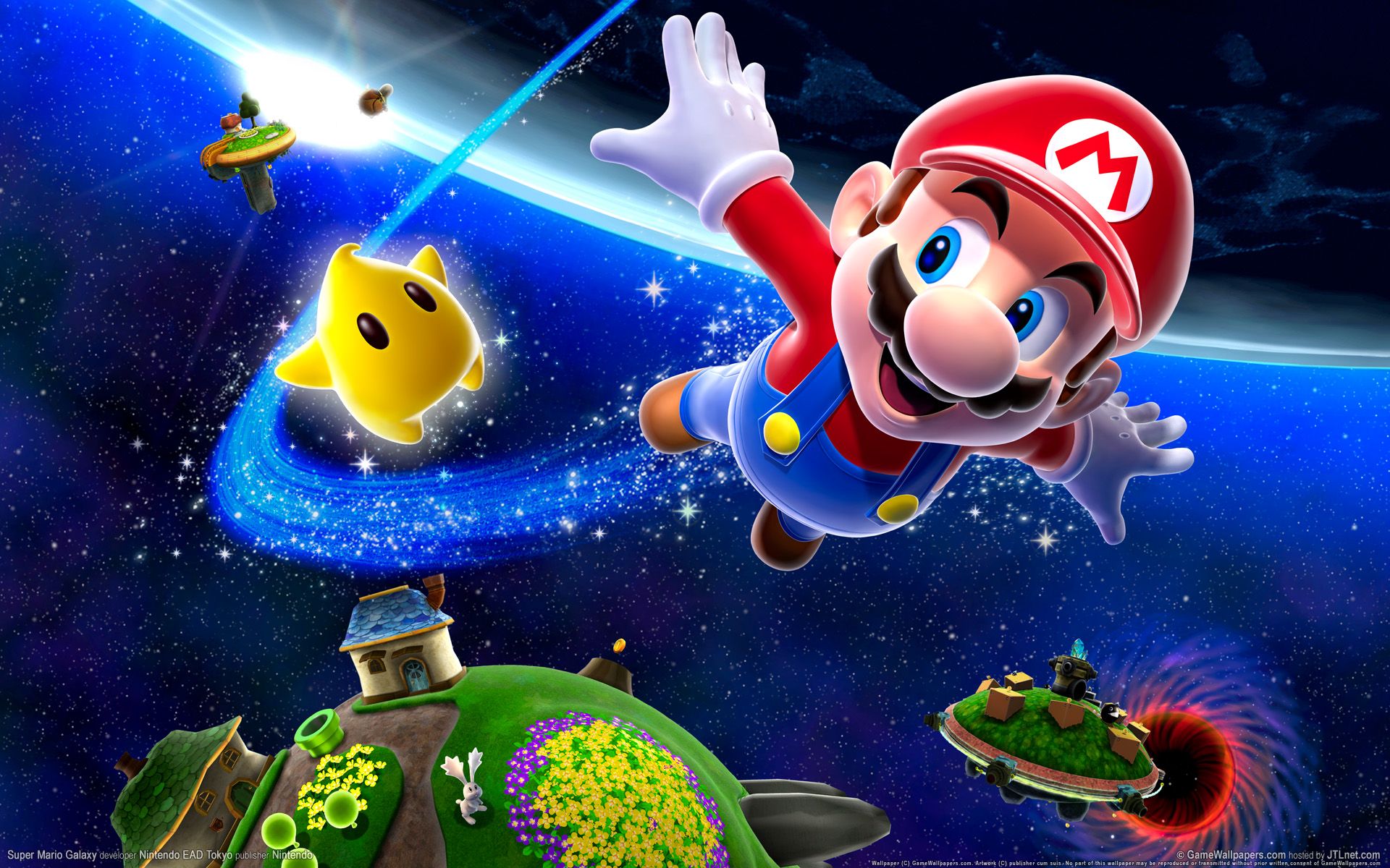 Mario Galaxy Wallpaper by Nayru-Scholar on DeviantArt