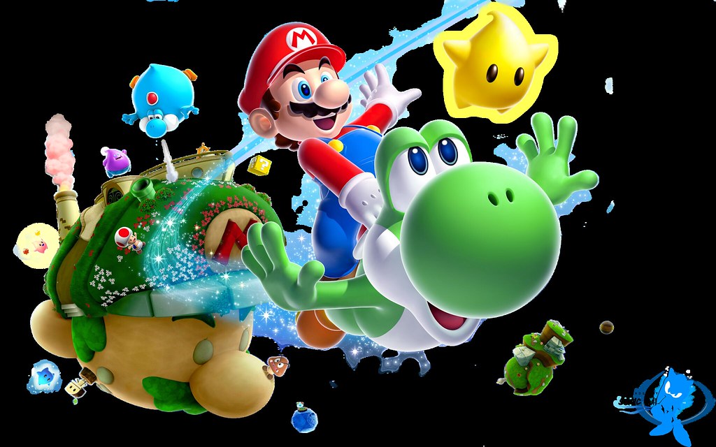 HD Recreation of that one wallpaper : r/SuperMarioGalaxy