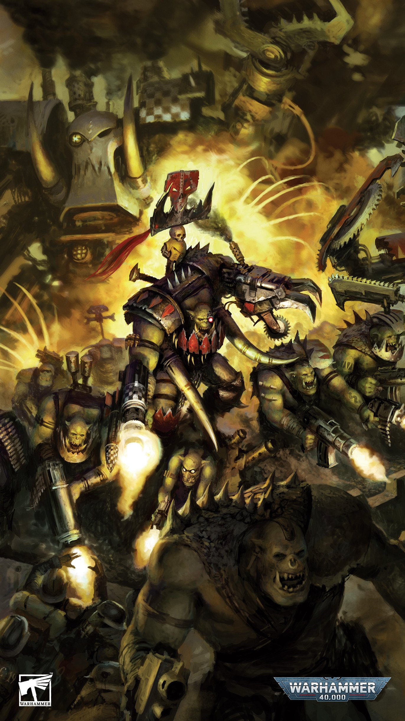 warhammer 40k emperor, ruins on the background, | Stable Diffusion