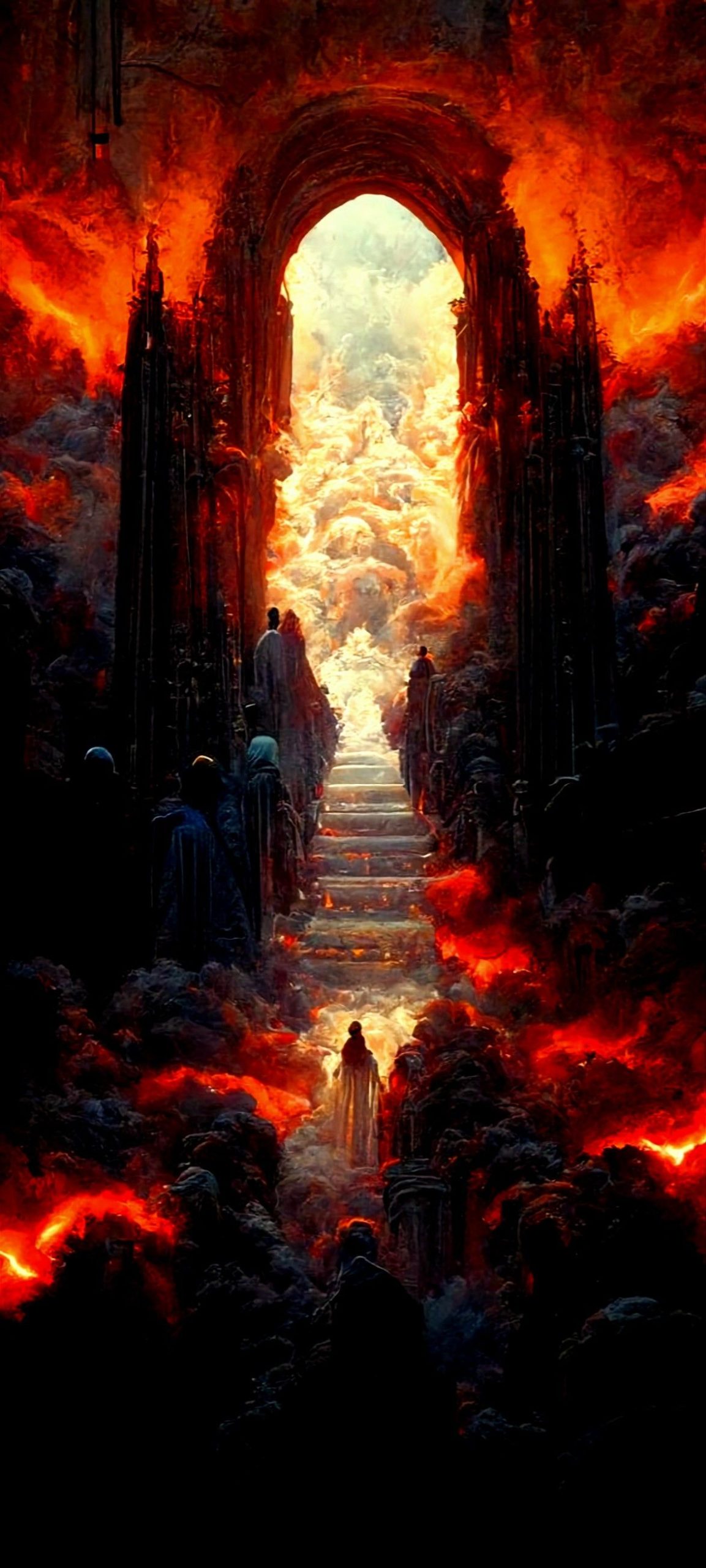 Creepy Hell, red, creepy, dark, religious, hell, HD wallpaper | Peakpx