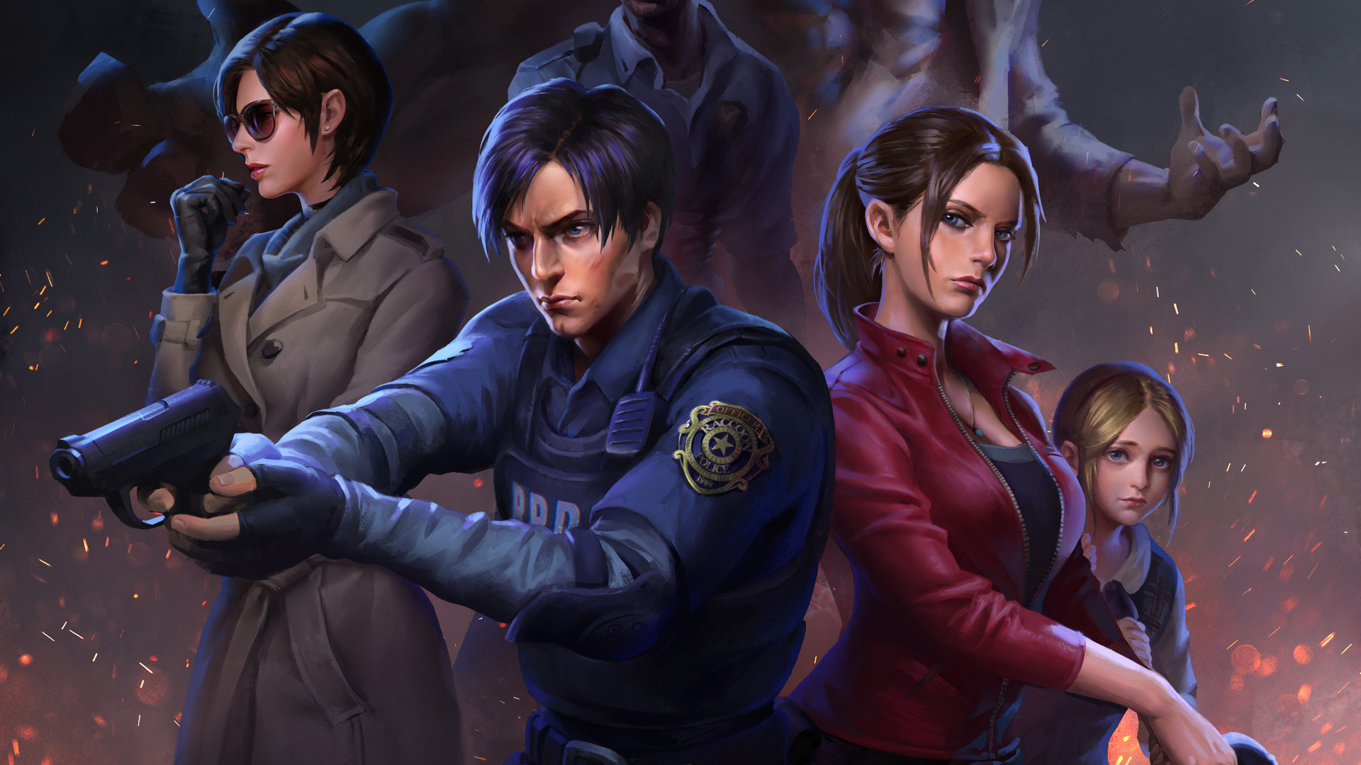 Steam Workshop::Resident Evil 2 Remake Animated Wallpaper (3840x2160)