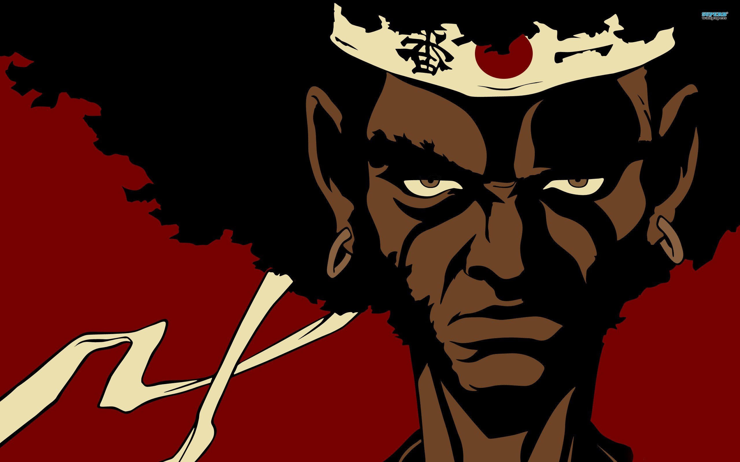 Afro Samurai Wallpaper: Afro Samurai - Kuma - Minitokyo