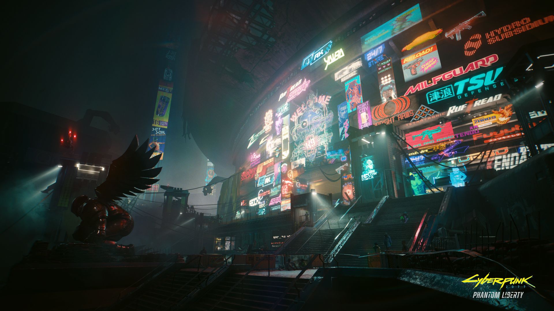 Cyberpunk 2077 Phantom Liberty. [3840x2160] and [1920x1080] : r/wallpaper