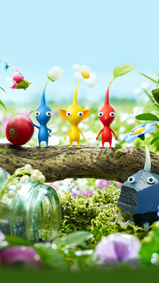 Pikmin, Mobile Wallpaper - Zerochan Anime Image Board