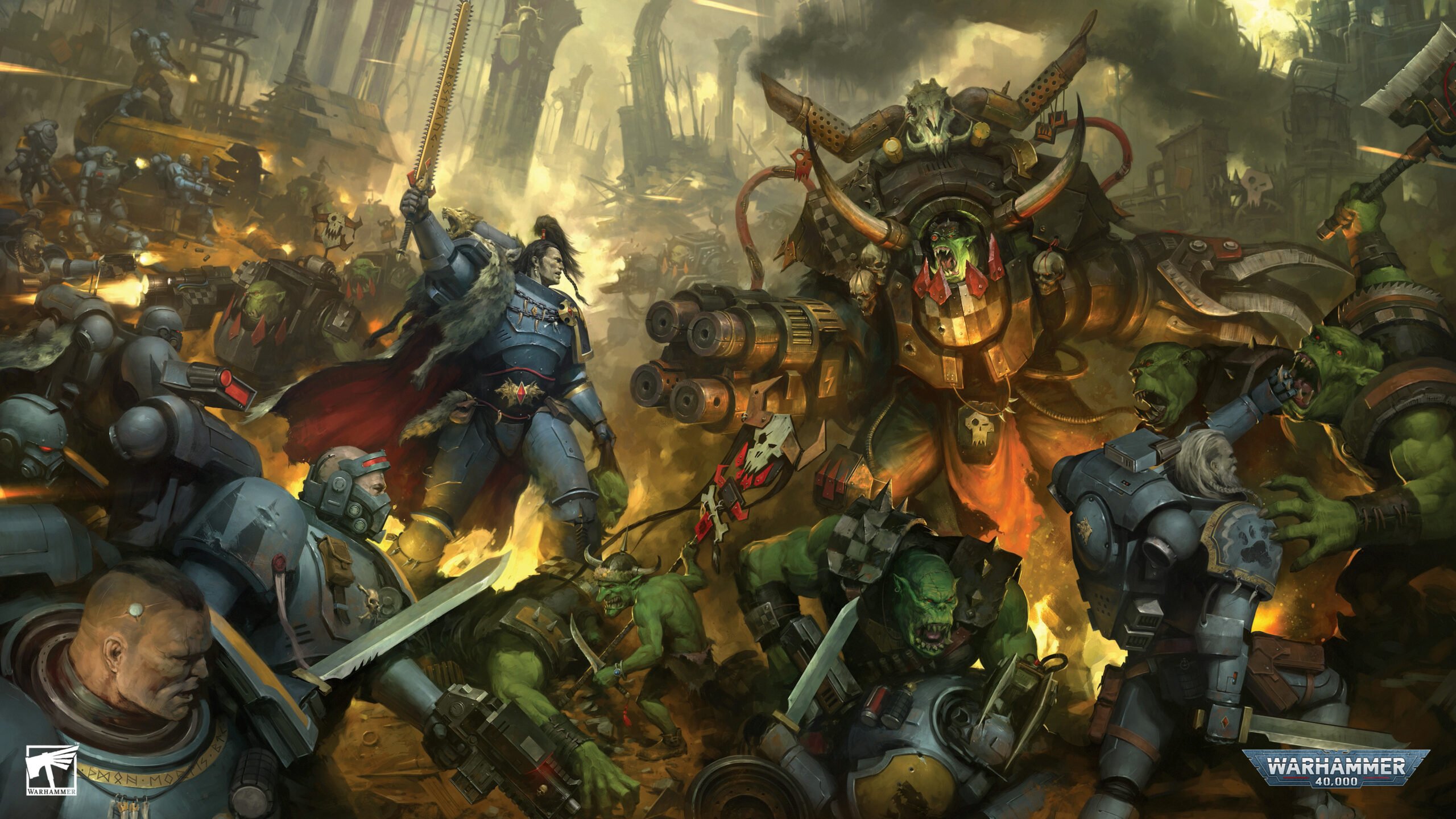 Download Video Game Warhammer 40k HD Wallpaper