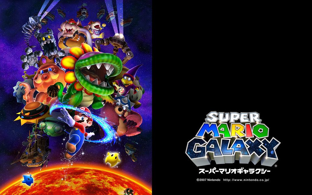 Download Video Game Super Mario Galaxy HD Wallpaper