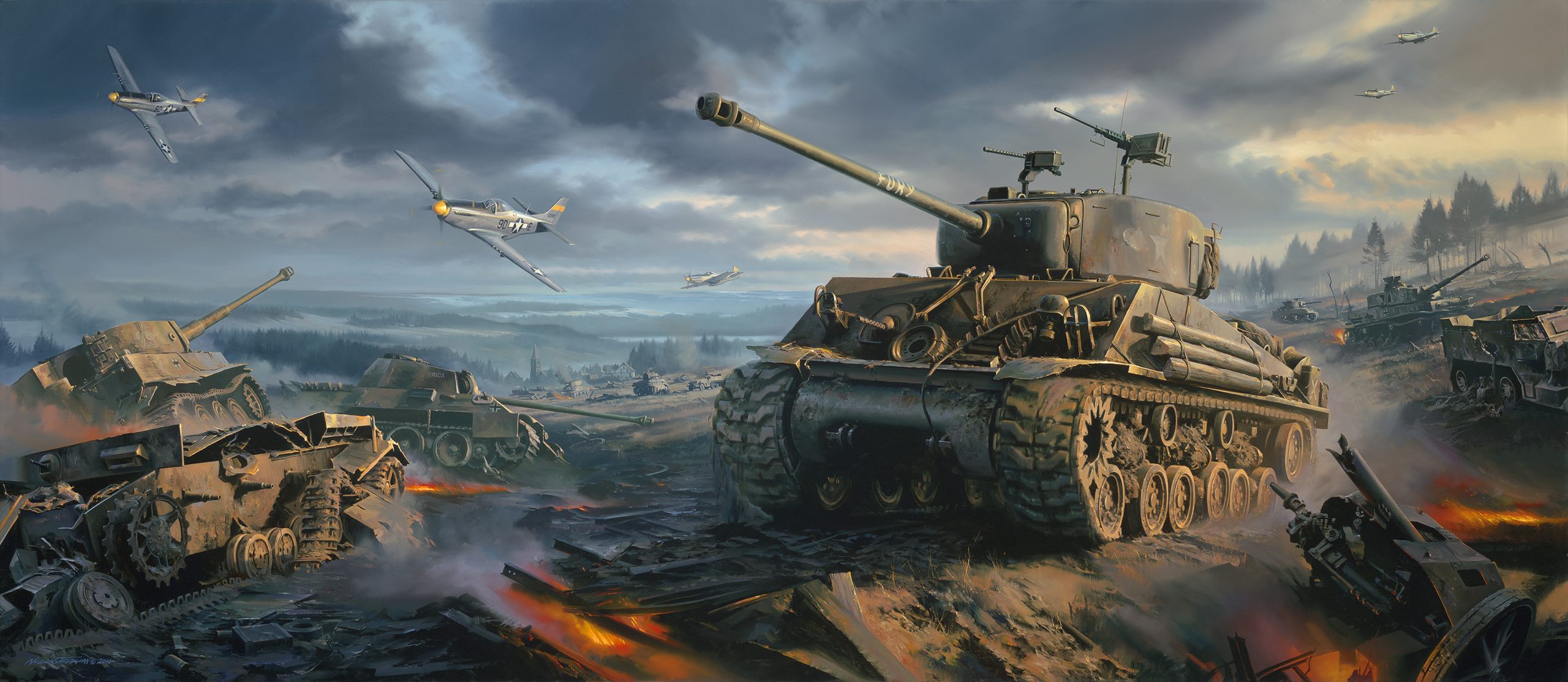 War Thunder HD Wallpaper: Epic Skies and Iconic Planes