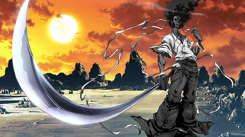 Afro Samurai [7] wallpaper - Minimalistic wallpapers - #26348