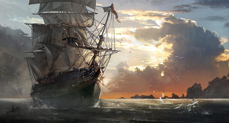 100+] Assassin's Creed Black Flag Wallpapers | Wallpapers.com