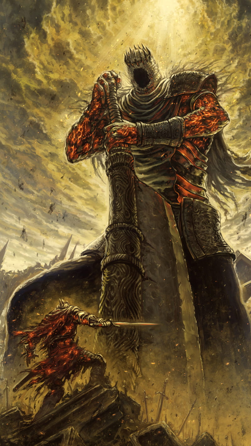 Demon's Souls Game Knight Sword 4K Wallpaper iPhone HD Phone #950i