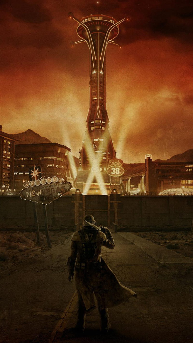 Fallout: New Vegas "Please Stand By" widescreen wallpaper by CursingL --  Fur Affinity [dot] net