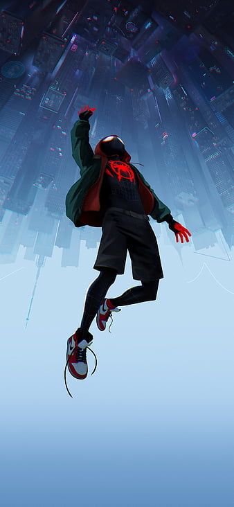 Wallpaper Miles Morales, Spider-man, Marvels Spider-man Miles Morales,  Marvel Comics, Animation, Background - Download Free Image