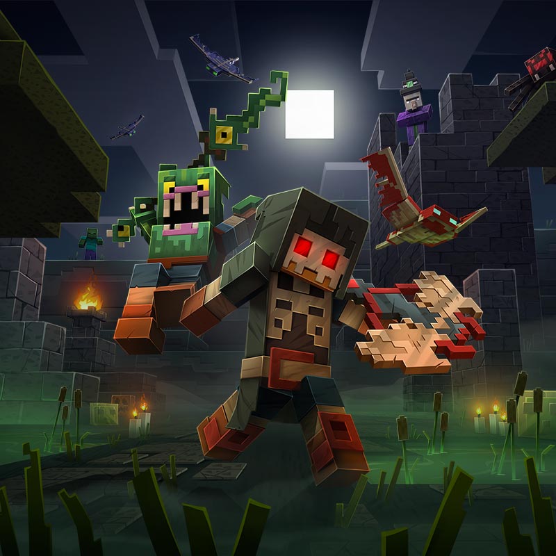 HD minecraft dungeons wallpapers | Peakpx