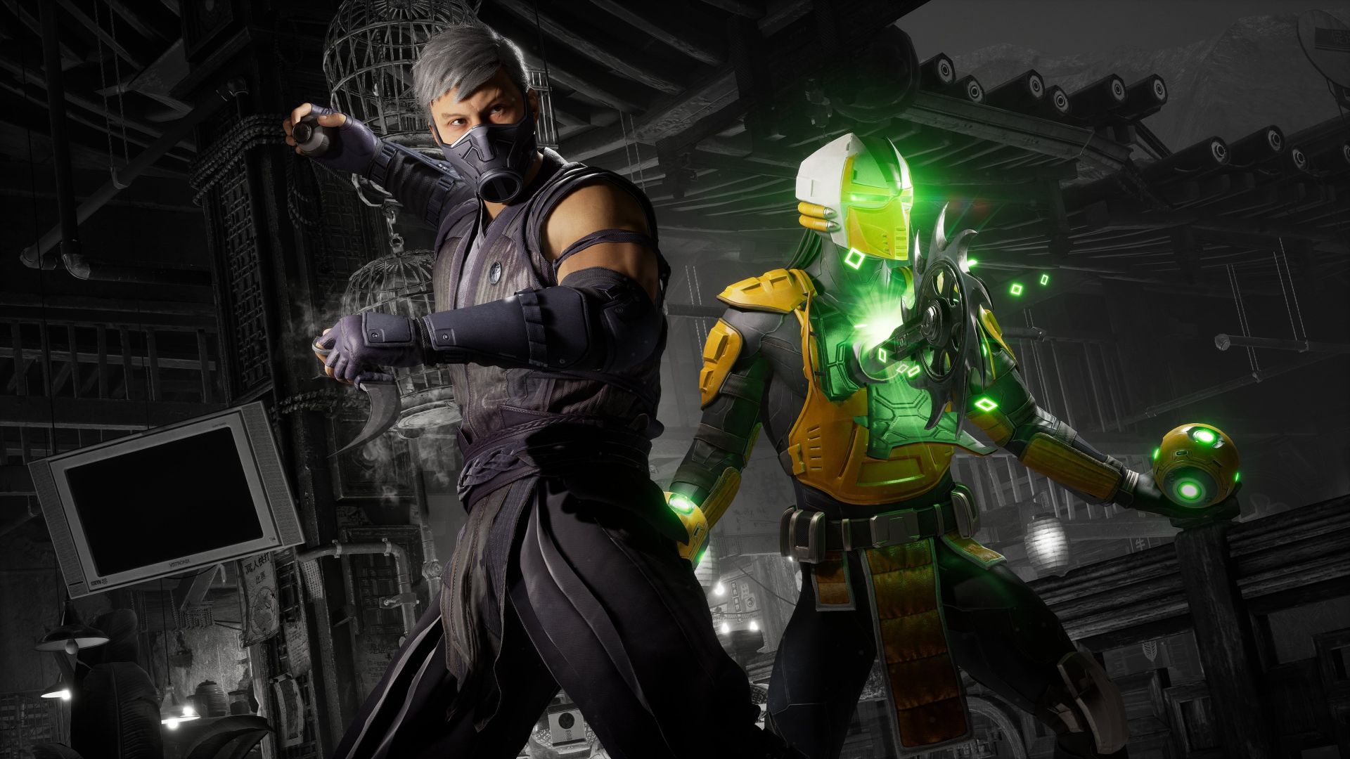 Mortal Kombat 1 Scorpion Reptile 4K Wallpaper iPhone HD Phone #1041m