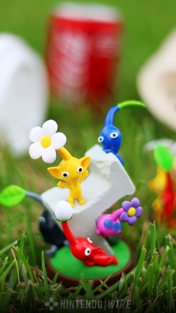 I found this super cute phone background on google hope you like it as much  as I do : r/Pikmin