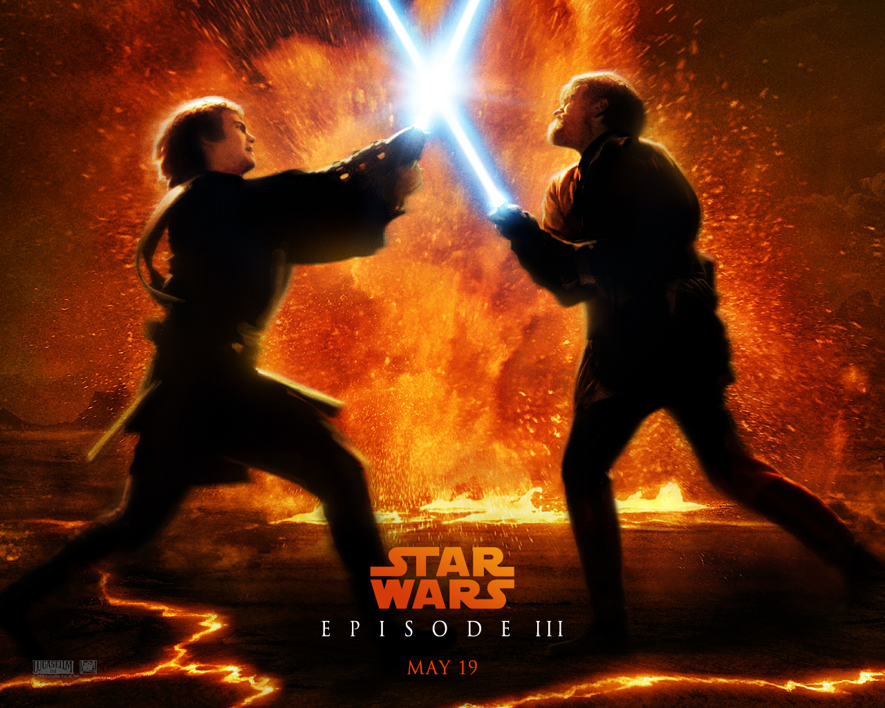 Star Wars III: the Revenge of the Sith, poster, art, darth vader, motion,  action, HD wallpaper | Peakpx