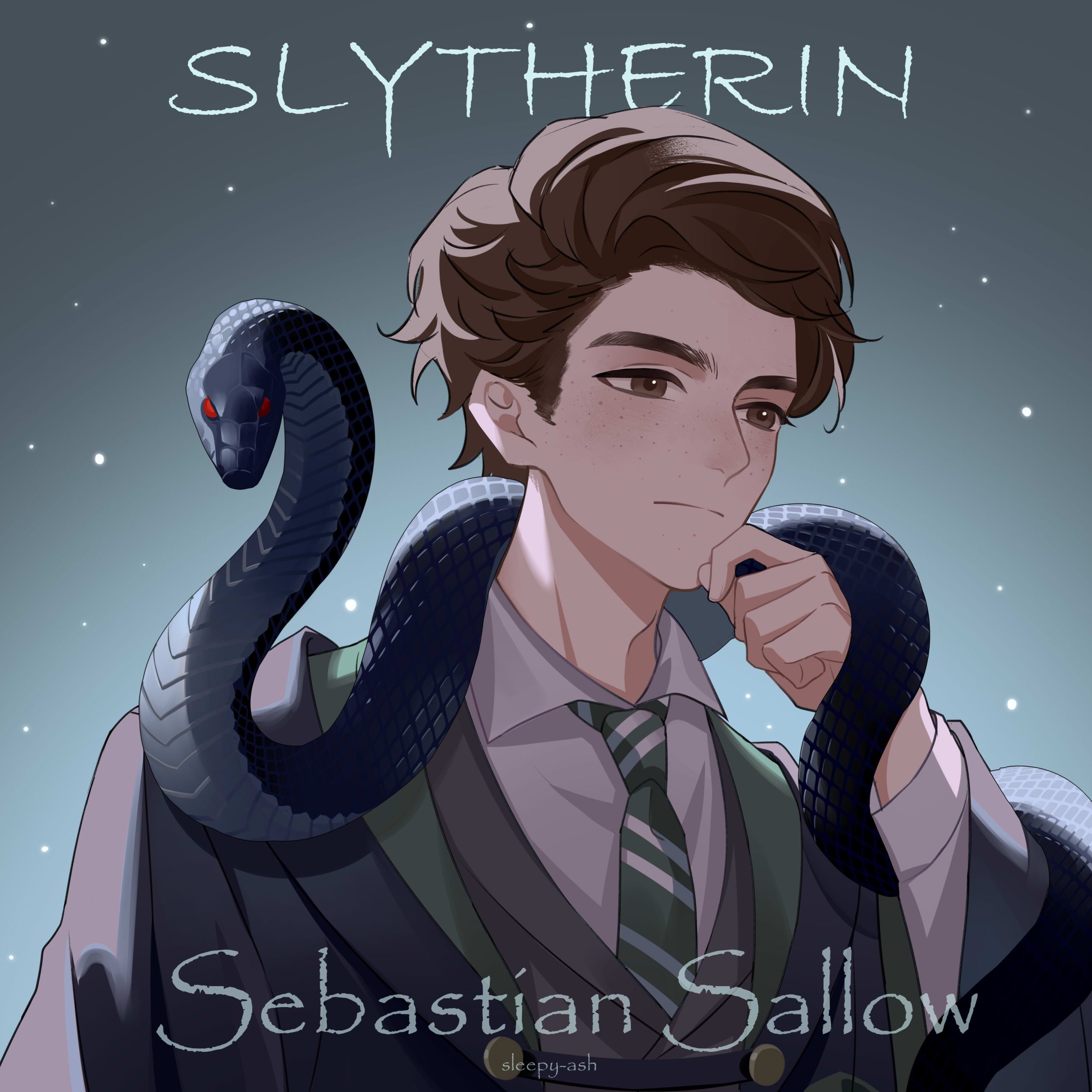 Drew my friend's Hogwarts Legacy character as a gift. C: : r/HarryPotterGame