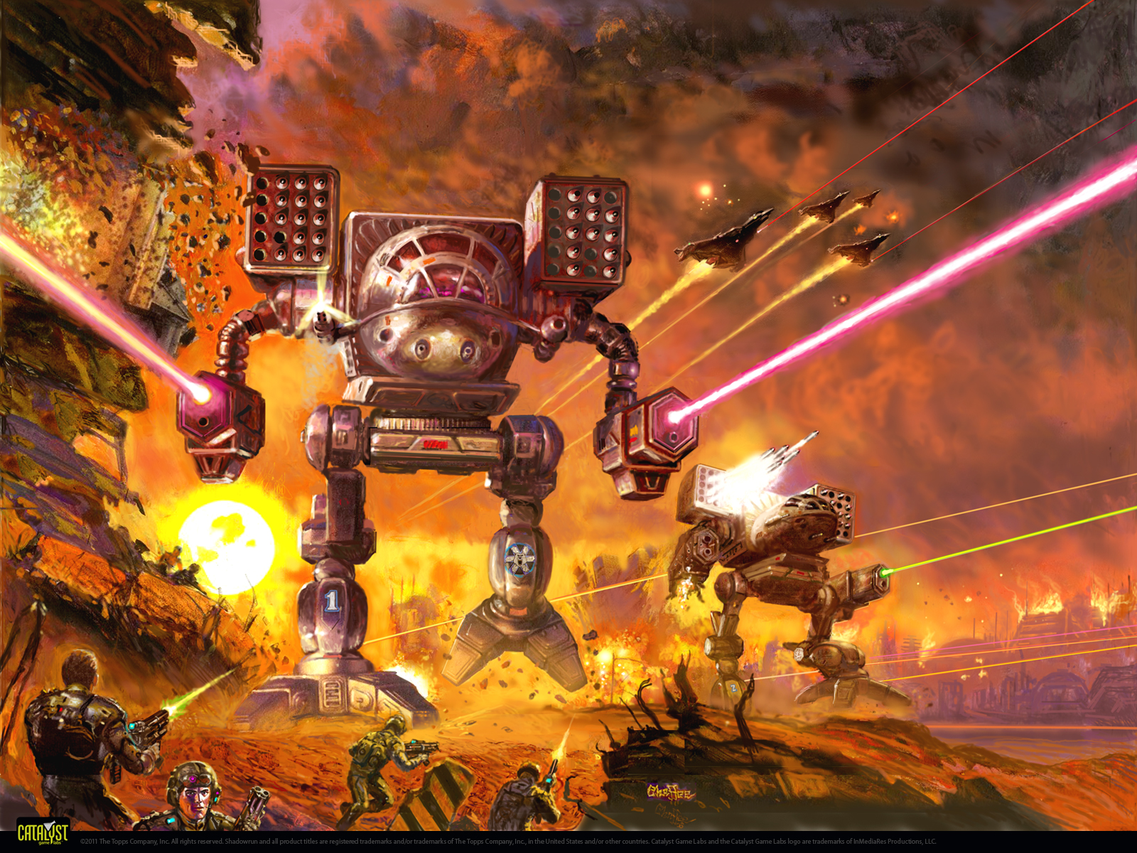 Wallpaper : Giant Robot, Atlas Battletech 2560x1440 - Francazo - 1854633 -  HD Wallpapers - WallHere