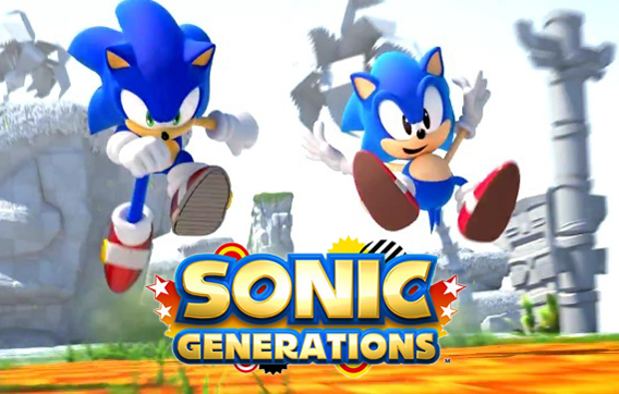 Download Experience the exhilarating speed of Sonic in Sonic Generations  Wallpaper | Wallpapers.com