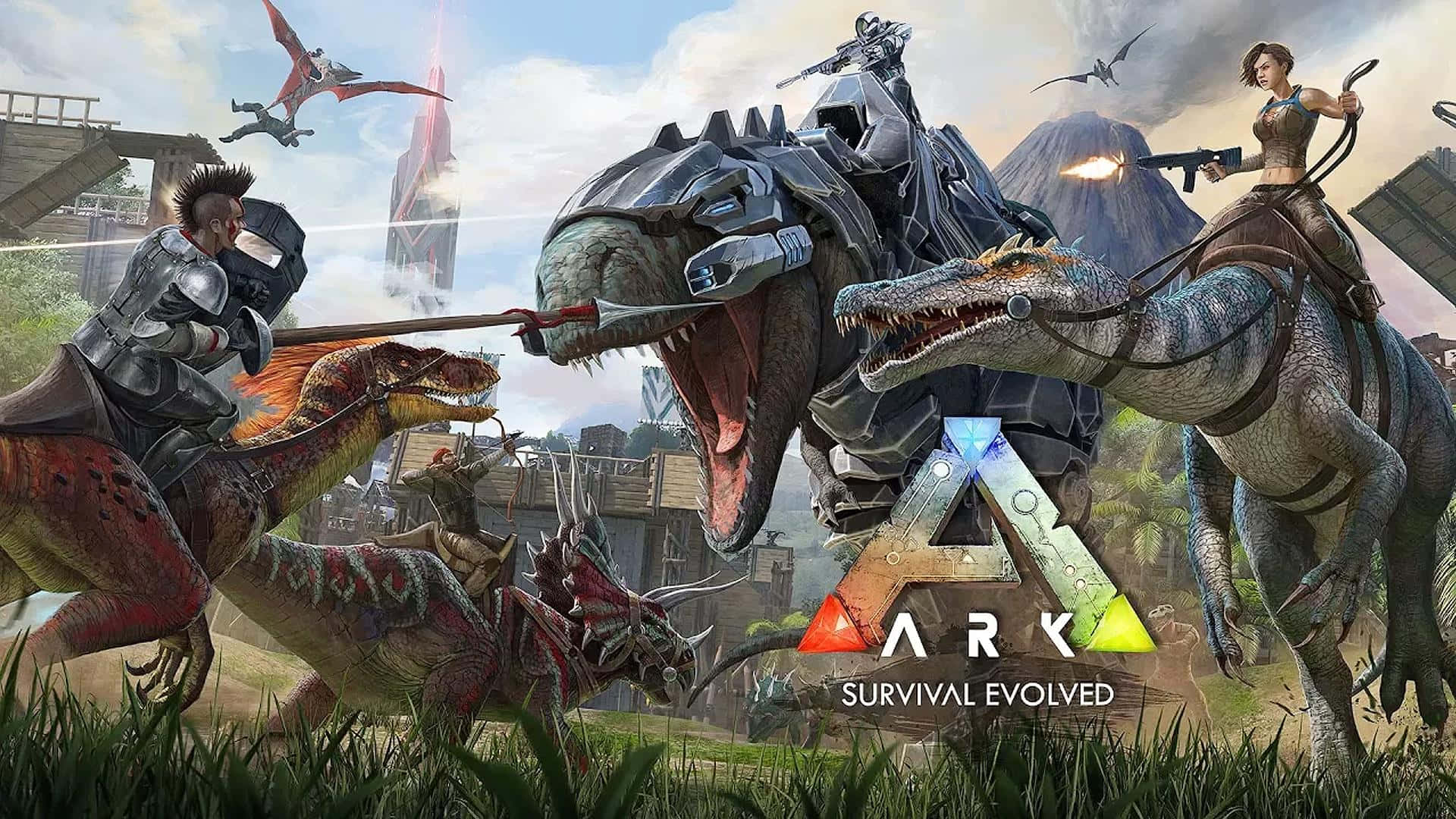 100+] Ark Wallpapers | Wallpapers.com