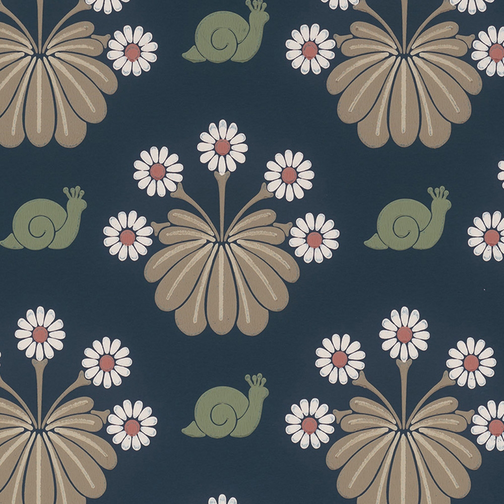 Snail Trail Fabric, Wallpaper and Home Decor | Spoonflower