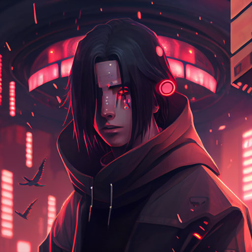 Download Sci Fi Cyberpunk PFP by Pavel Bond