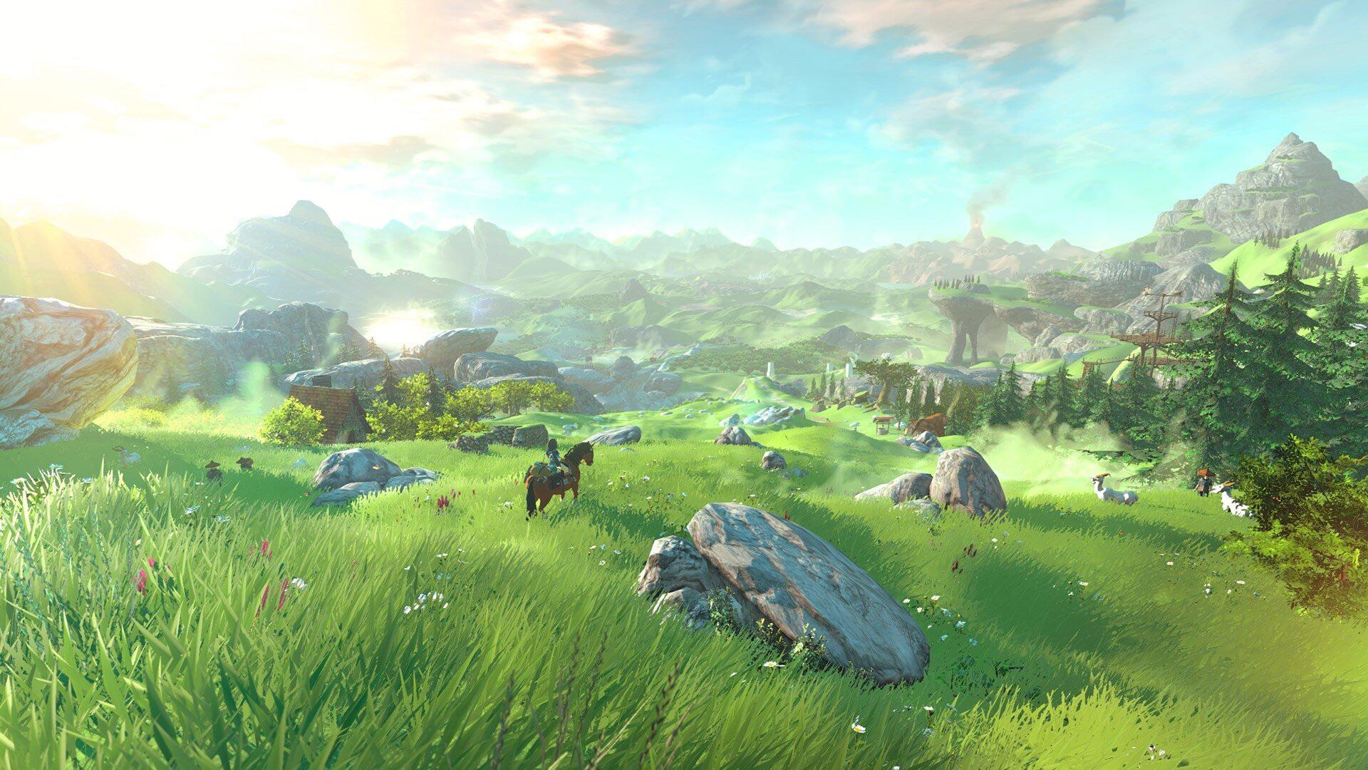 DIY - Zelda Breath of the Wild, Wallpapers from Switch Trailer (1080p) -  Gallery link in the comments. : r/NintendoSwitch