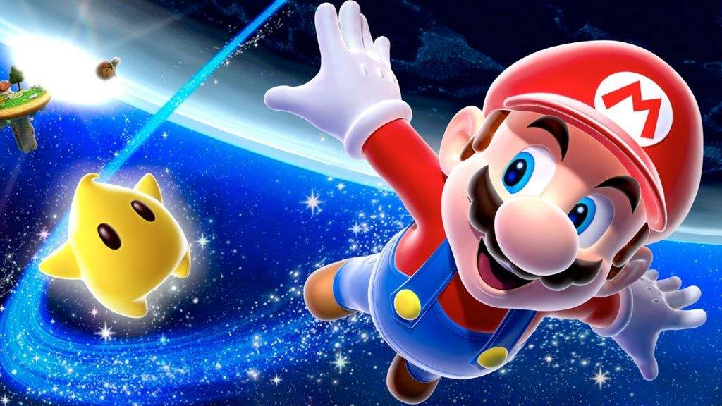 Captain Byte! ⭐ on X: "The full backgrounds seen on the box art for Super  Mario Galaxy and Super Mario Galaxy 2, respectively.  https://t.co/ChOLSqXTE8" / X