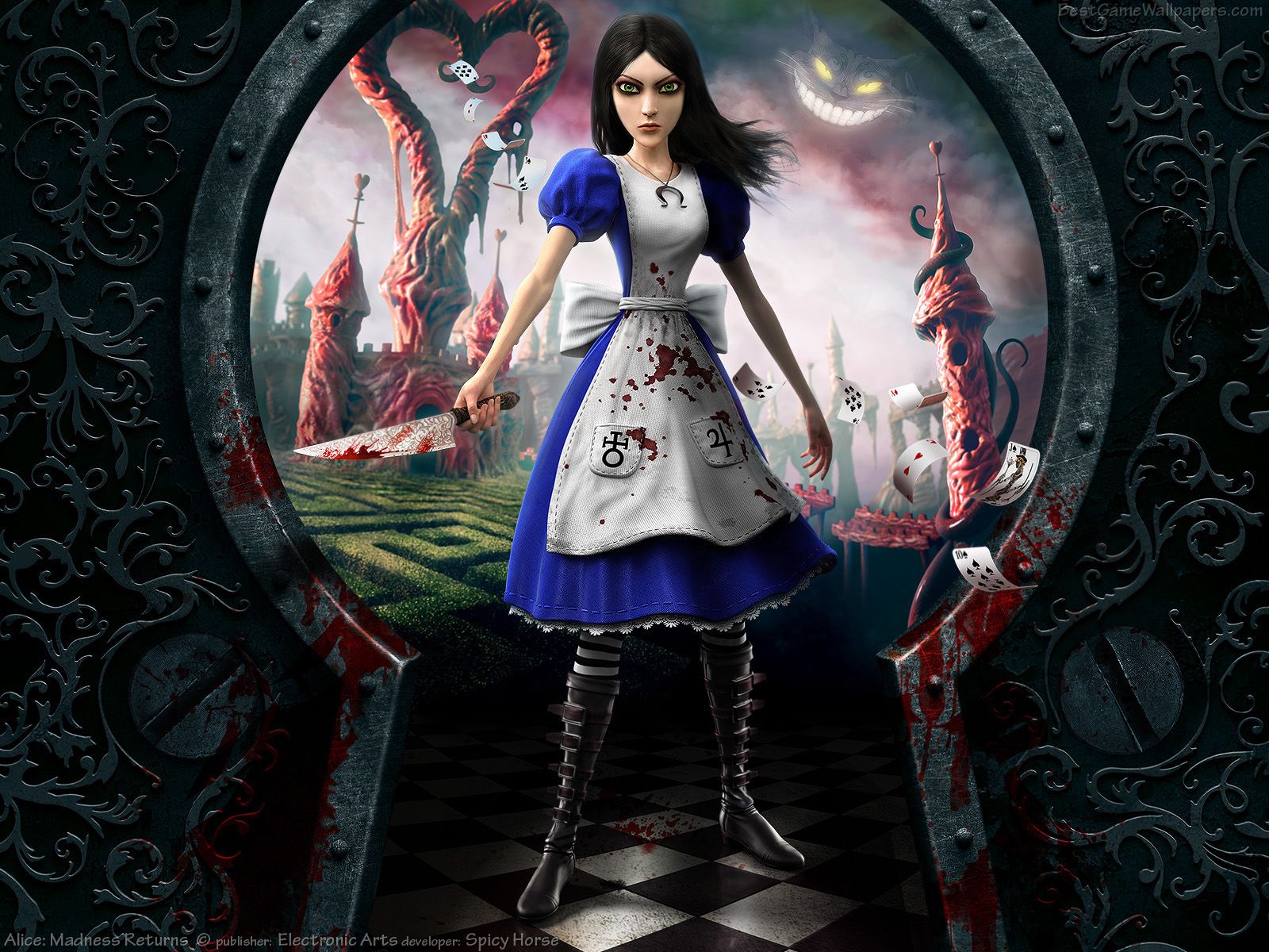 Alice: Madness Returns wallpaper 02 1080p Vertical