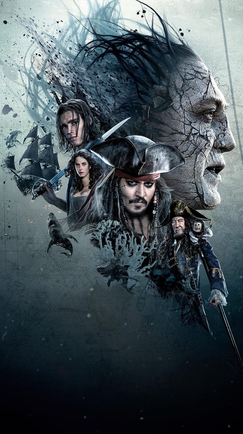 Pirates Of The Caribbean Dead Men Tell No Tales Ja... iPhone Wallpapers  Free Download