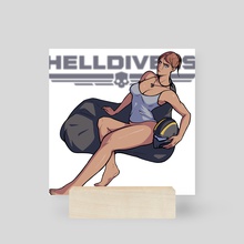 Helldivers 2 Fan Icon - Helldivers 2 - Posters and Art Prints | TeePublic