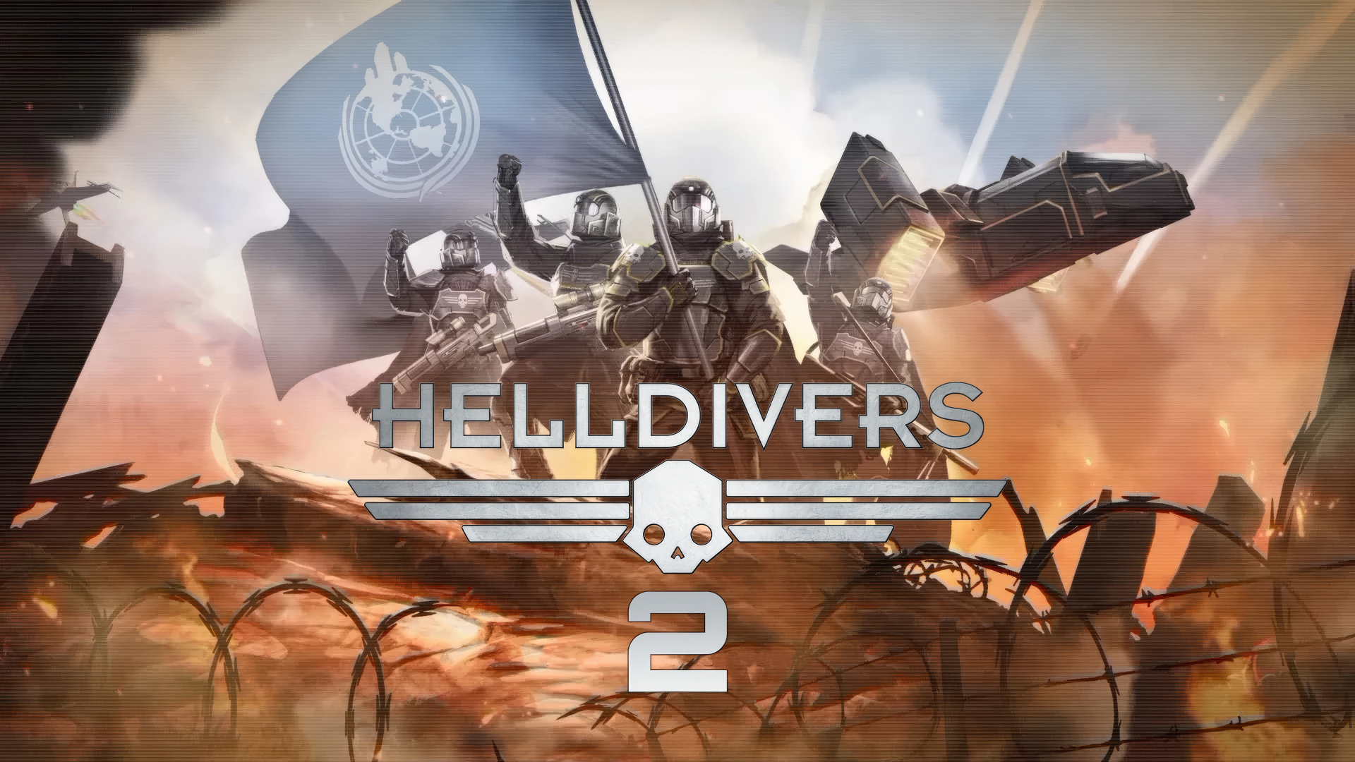 Helldivers 2 Wallpaper 4K, Game Art, Video Game