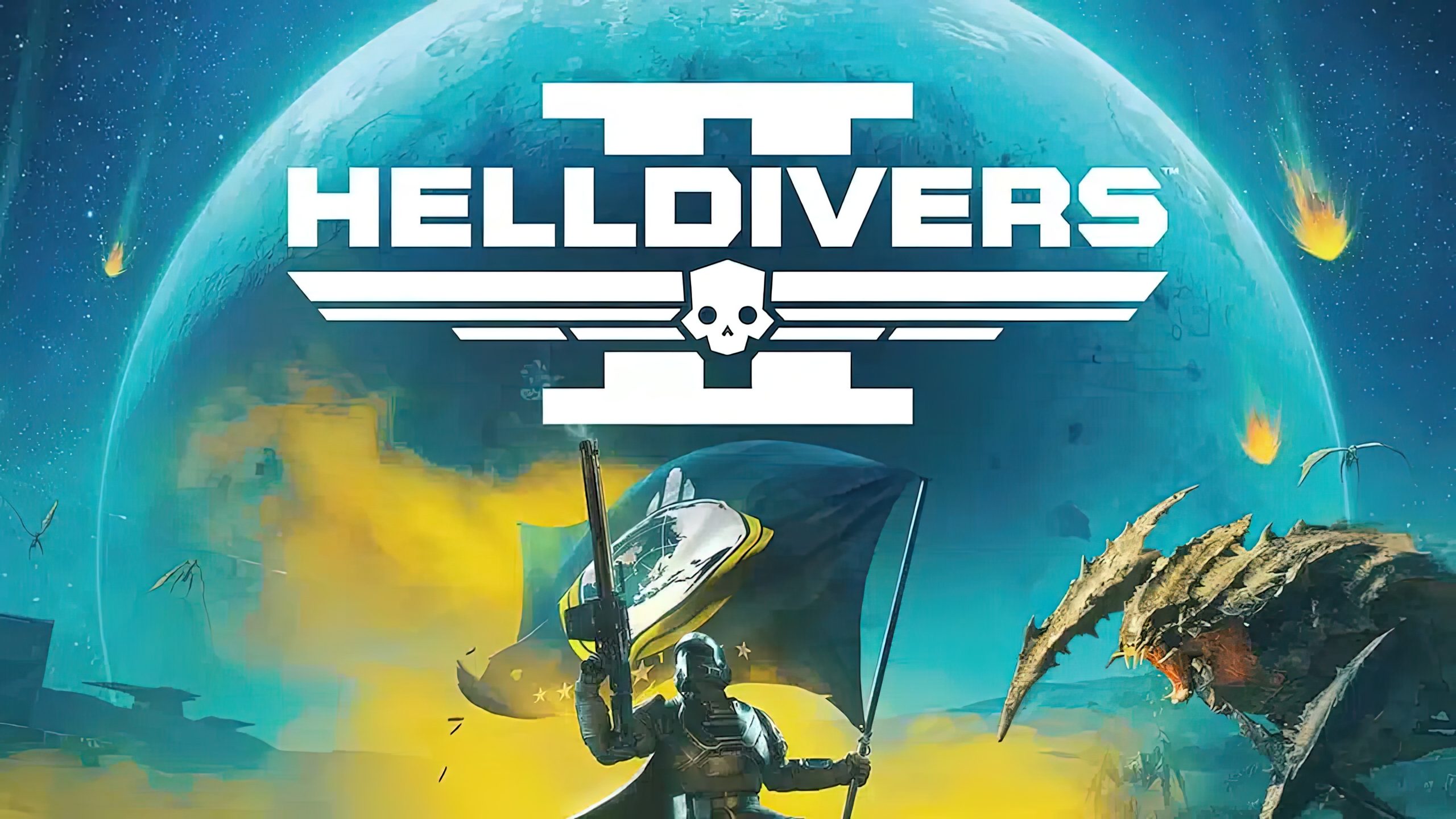 Helldivers 2. Desktop wallpaper. 1920x1080