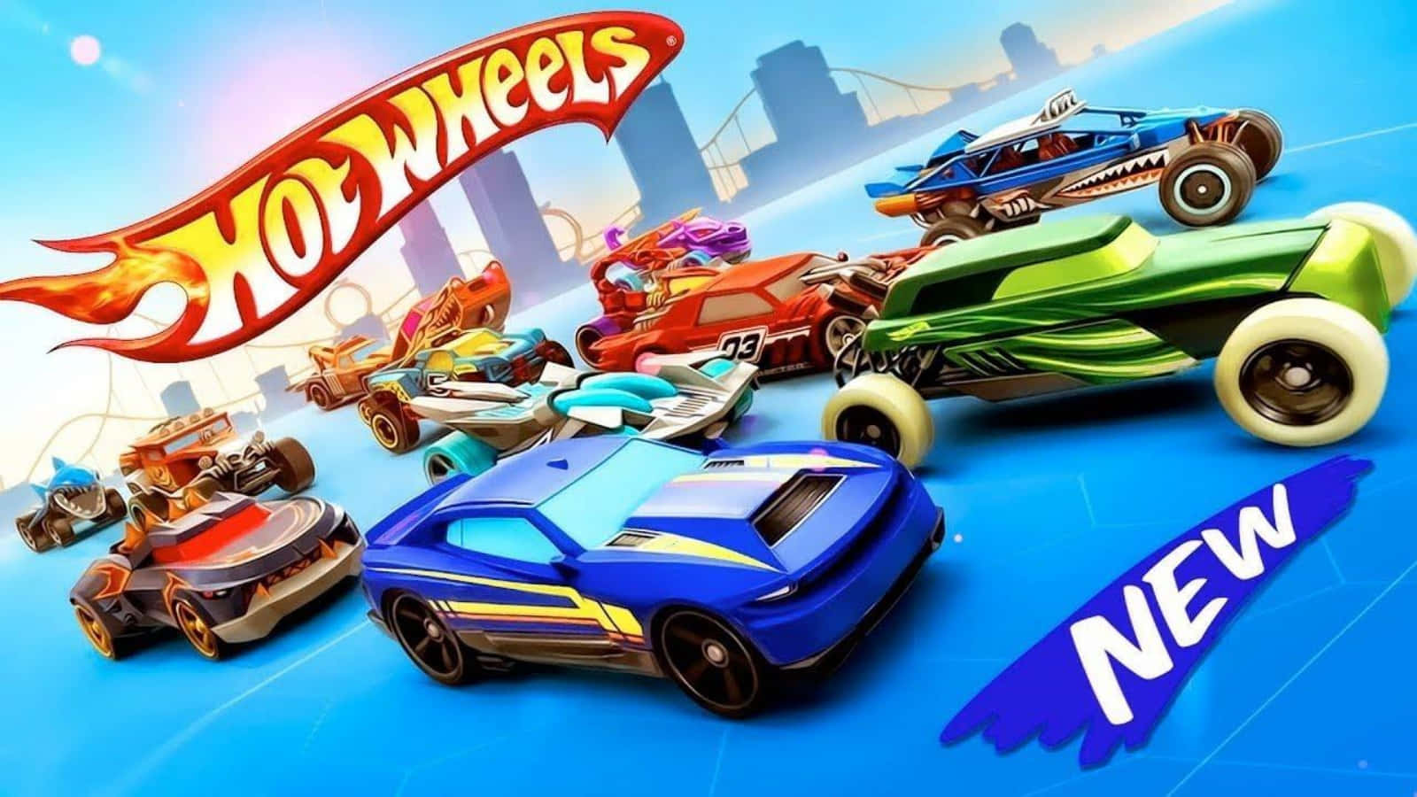 Hot Wheels Infinite Loop Wallpaper Mural – BigKidCo